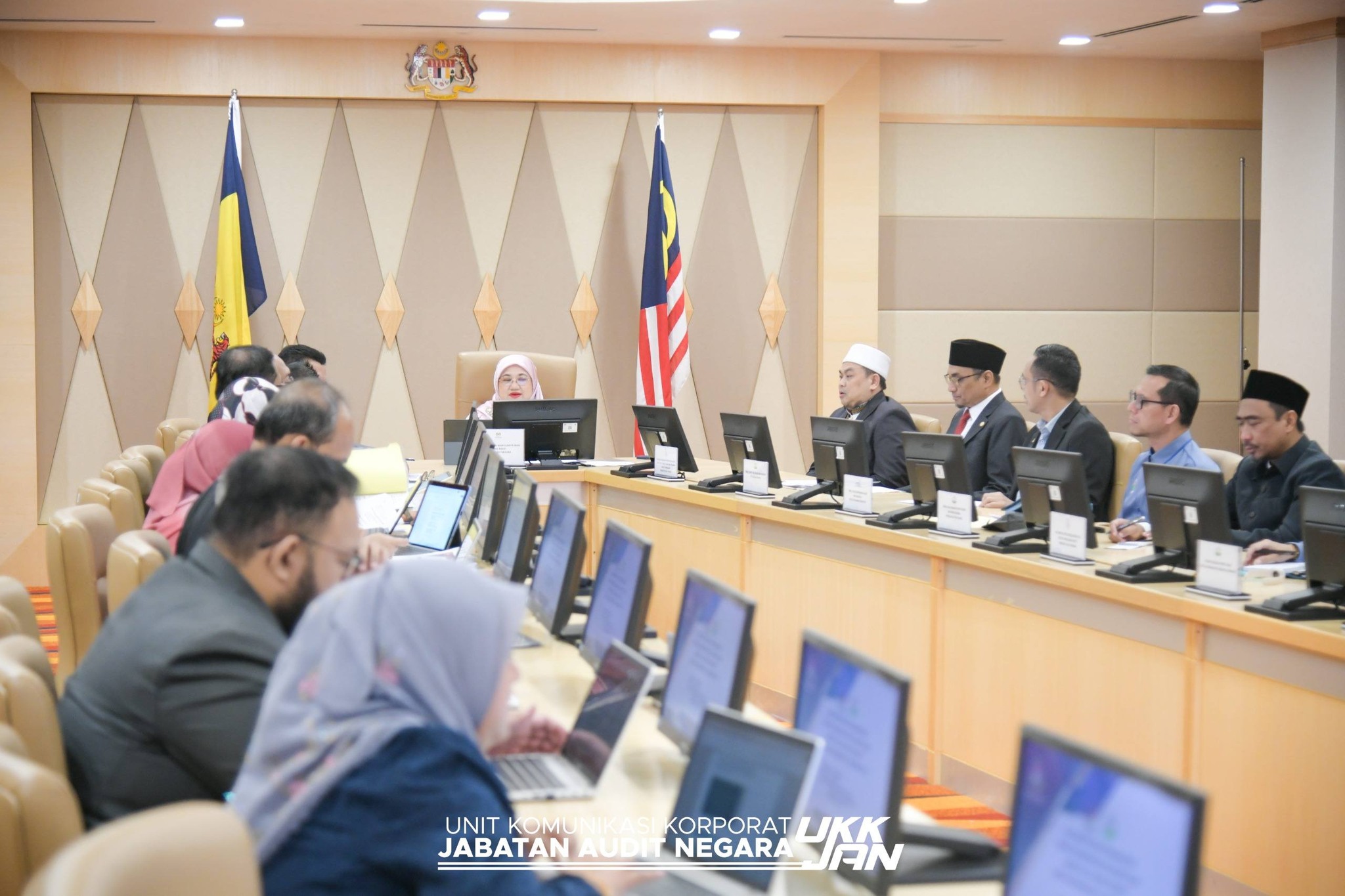 Mesyuarat Penutup Pengauditan Penyata Kewangan Majlis Agama Islam Negeri Pulau Pinang (MAINPP) bagi tahun berakhir 31 Disember 2024 di Jabatan Audit Negara, Putrajaya